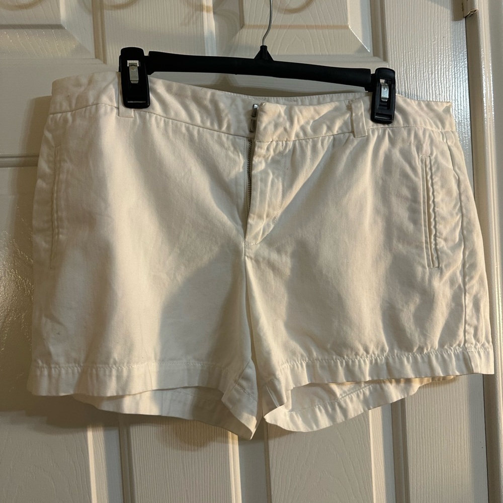 Women's White Shorts